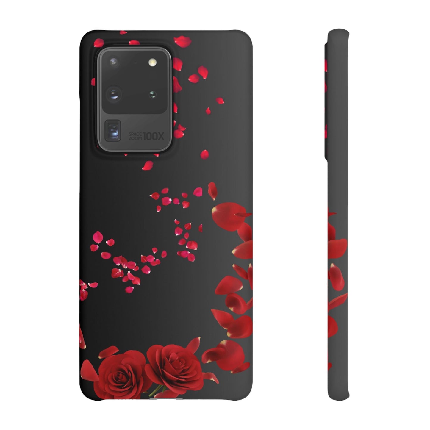 Romantic Floral Phone Case, Snap Case for Lovers, Cute Phone Cover, Gift for Her, Valentine's Day Accessory, Floral Design Snap Cases