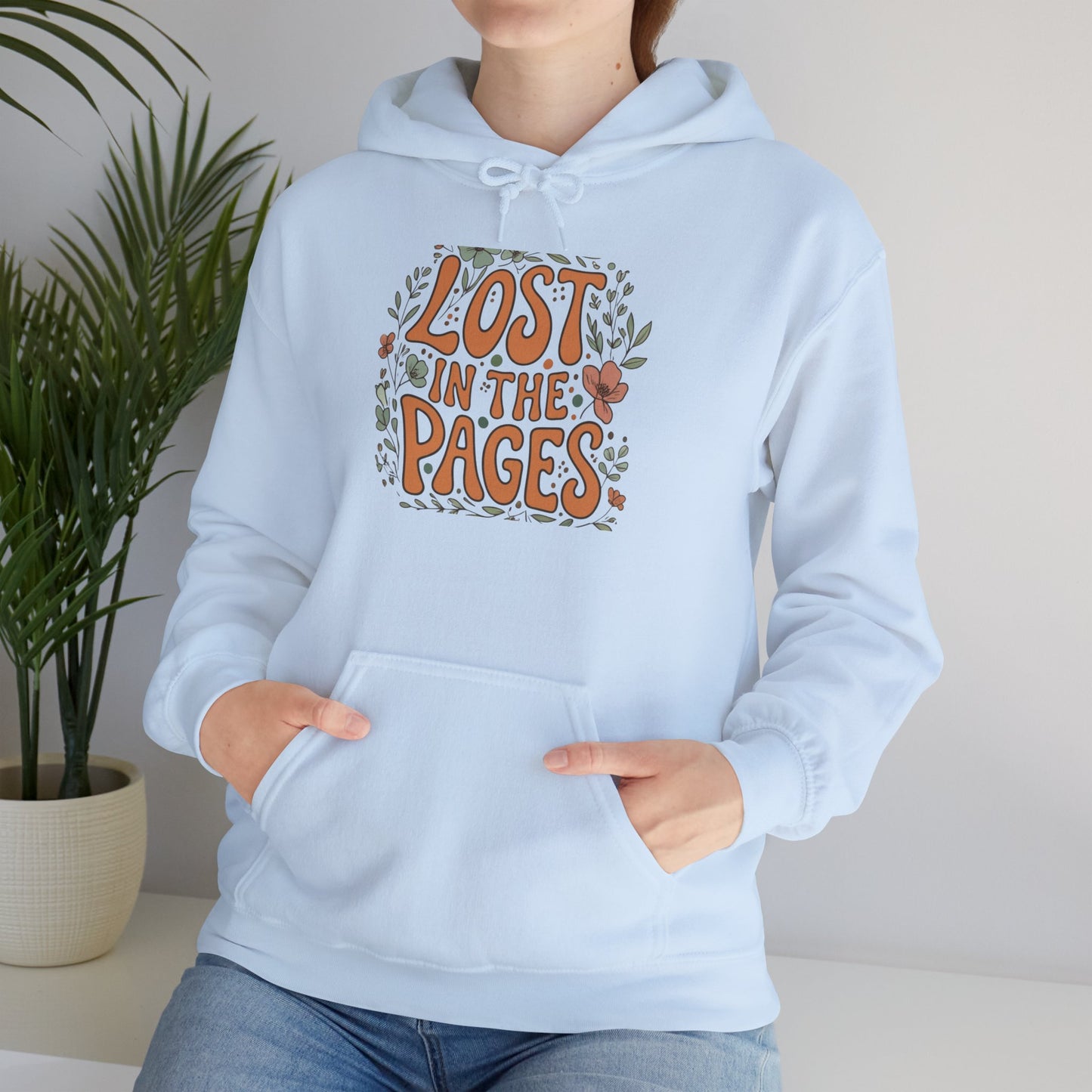 Cozy Unisex Hoodie - "Lost in the Pages"