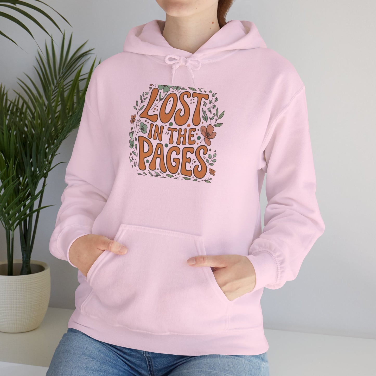 Cozy Unisex Hoodie - "Lost in the Pages"
