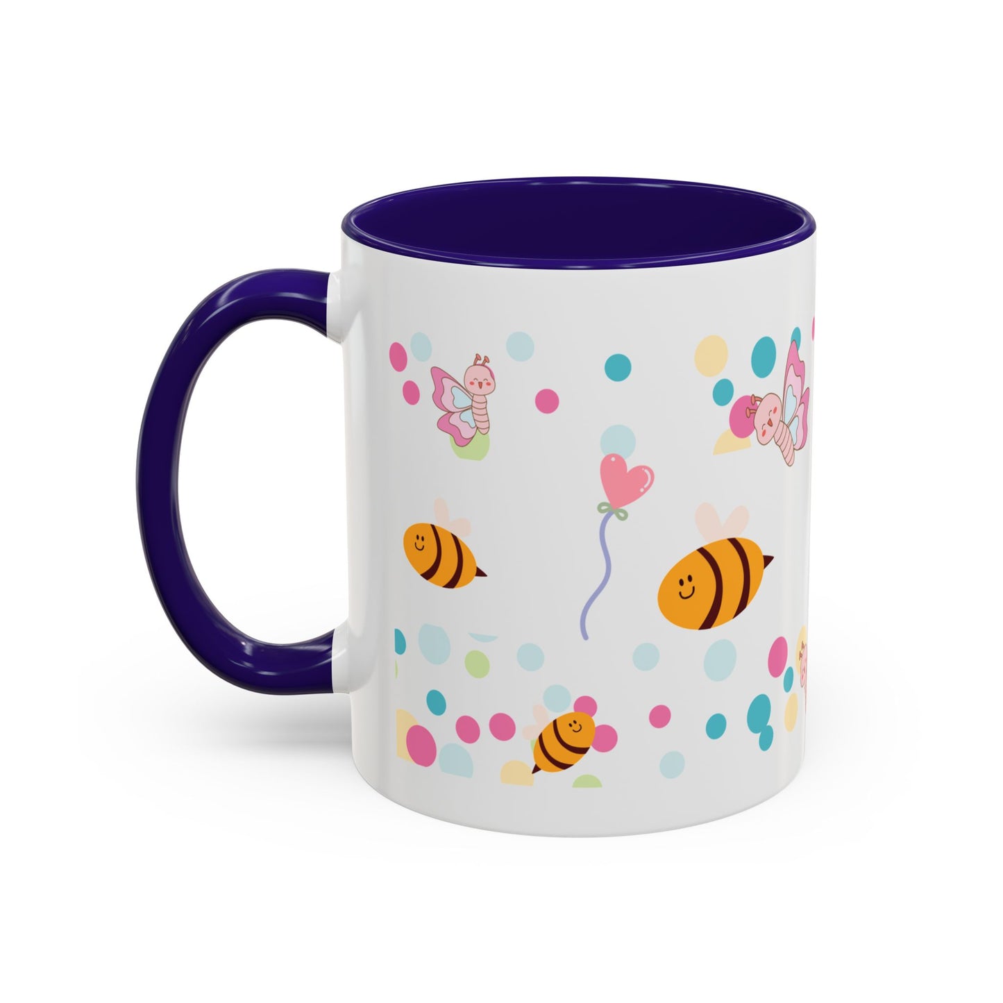 Cute Bee & Fairy Kids’ Mug – Colorful Drinkware