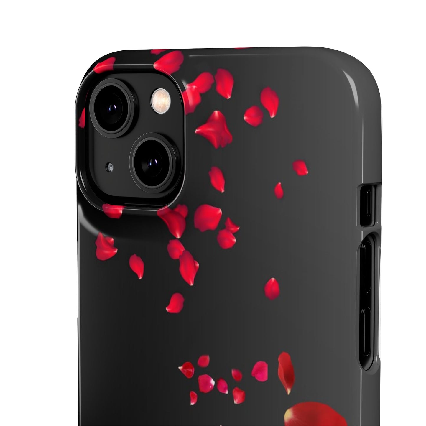 Romantic Floral Phone Case, Snap Case for Lovers, Cute Phone Cover, Gift for Her, Valentine's Day Accessory, Floral Design Snap Cases