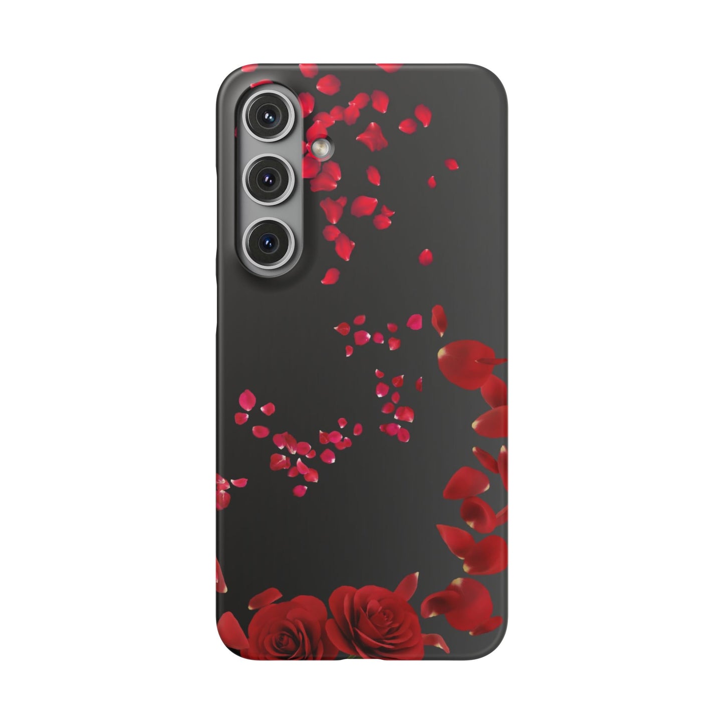 Romantic Floral Phone Case, Snap Case for Lovers, Cute Phone Cover, Gift for Her, Valentine's Day Accessory, Floral Design Snap Cases