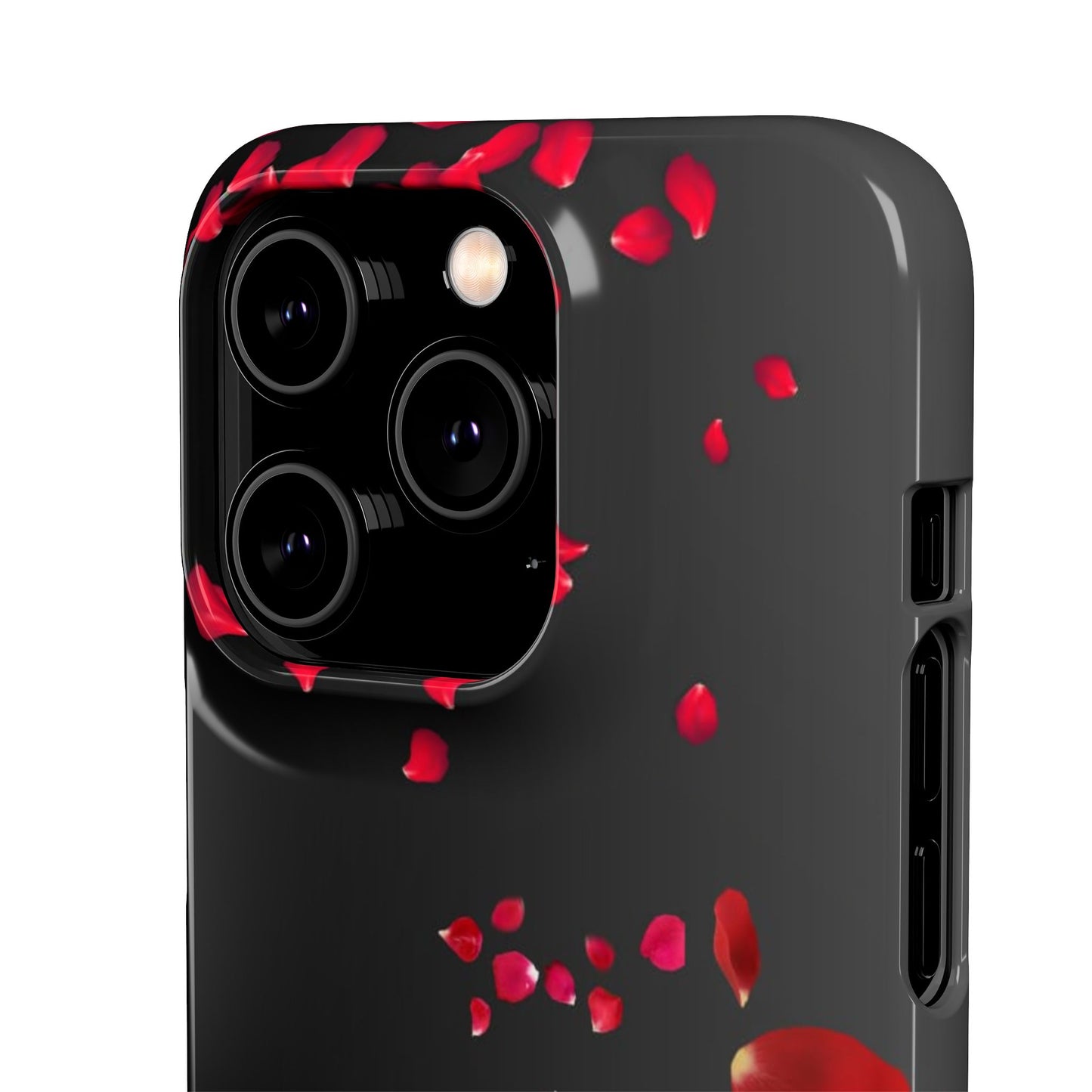 Romantic Floral Phone Case, Snap Case for Lovers, Cute Phone Cover, Gift for Her, Valentine's Day Accessory, Floral Design Snap Cases