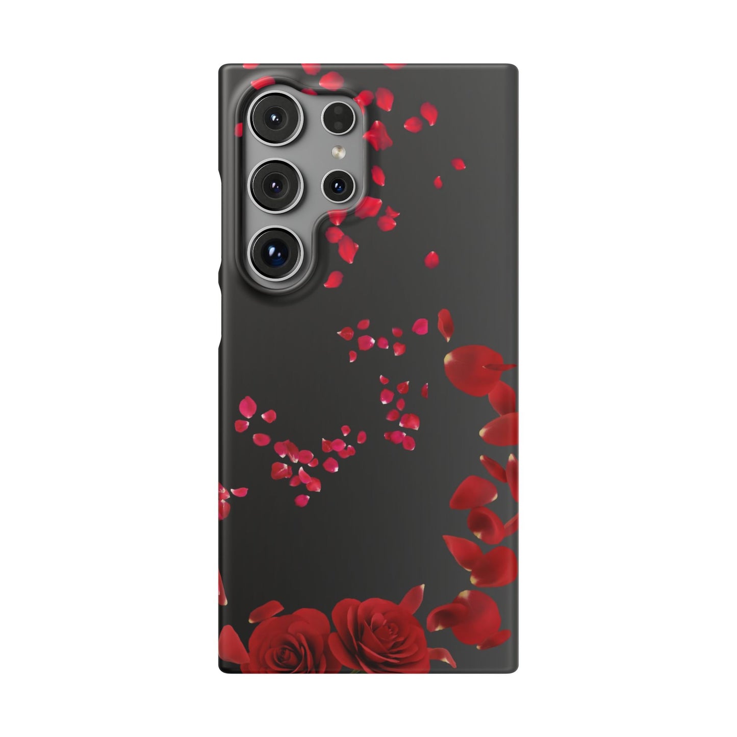 Romantic Floral Phone Case, Snap Case for Lovers, Cute Phone Cover, Gift for Her, Valentine's Day Accessory, Floral Design Snap Cases