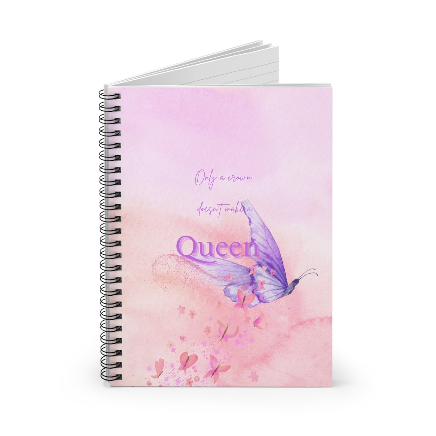 Butterfly Notebook – Spiral Journal for Dreamers & Note Taking