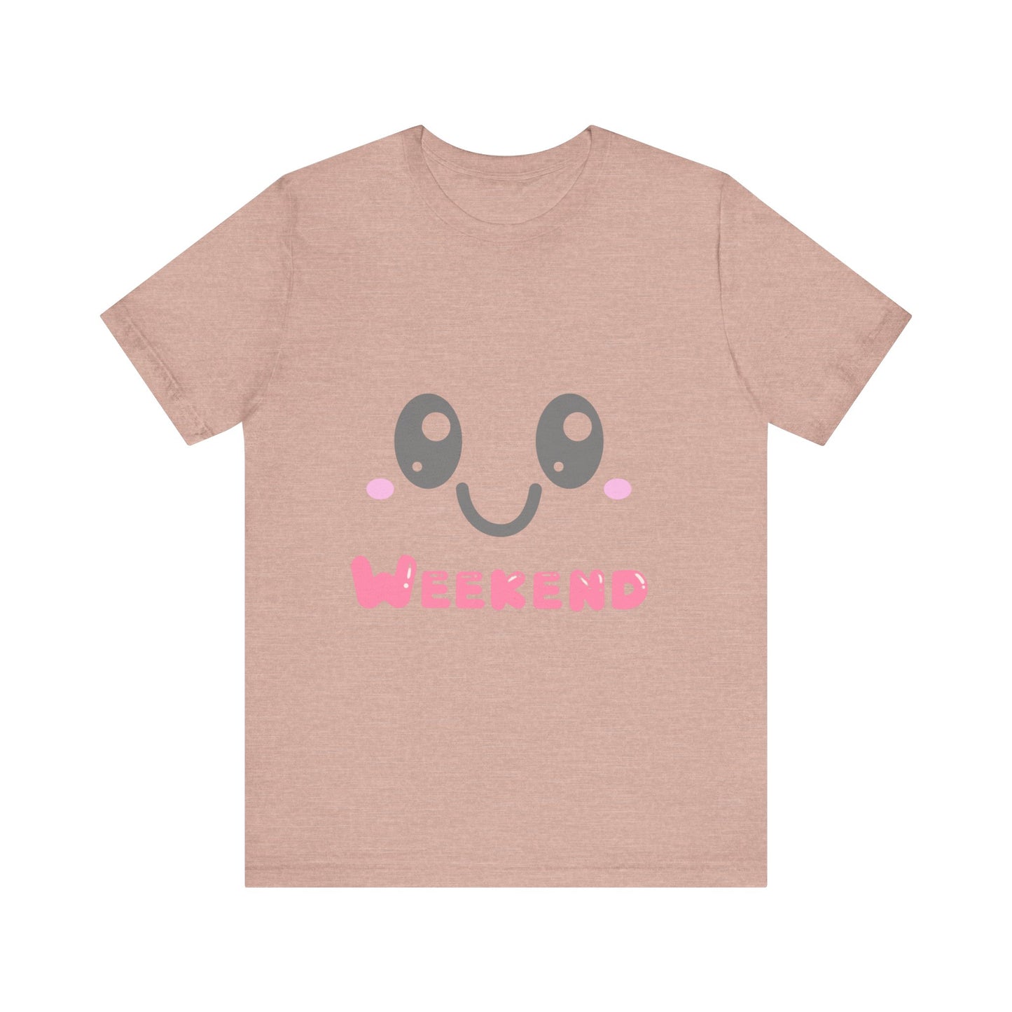 Weekend Kawaii Face T-Shirt