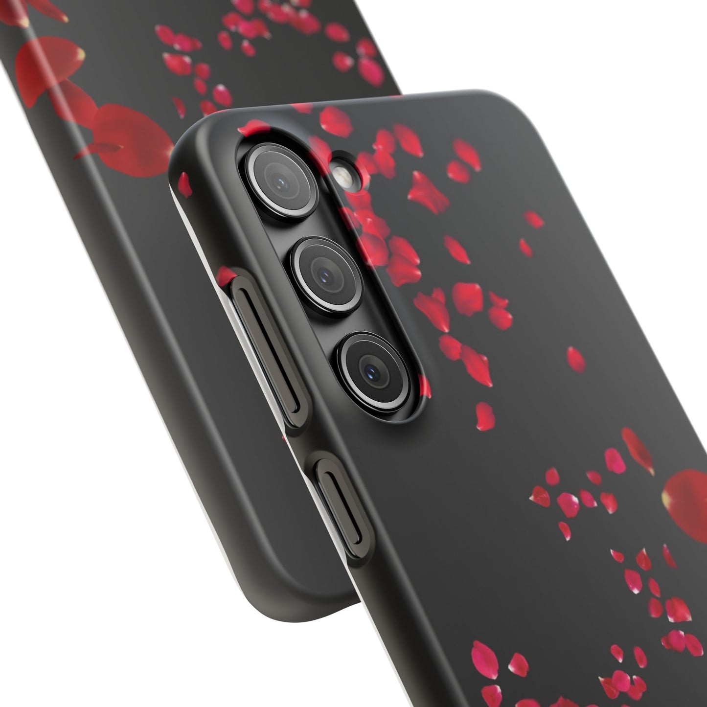 Romantic Floral Phone Case, Snap Case for Lovers, Cute Phone Cover, Gift for Her, Valentine's Day Accessory, Floral Design Snap Cases