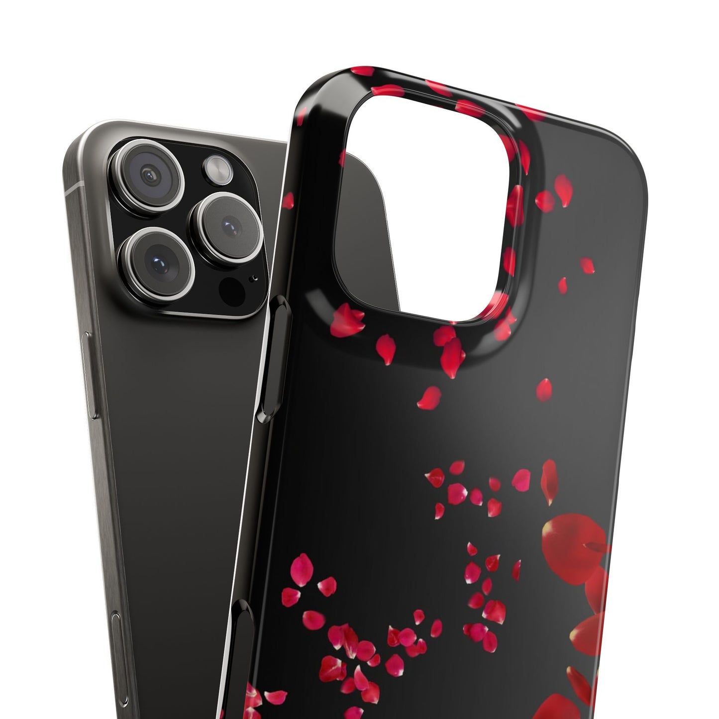 Romantic Floral Phone Case, Snap Case for Lovers, Cute Phone Cover, Gift for Her, Valentine's Day Accessory, Floral Design Snap Cases