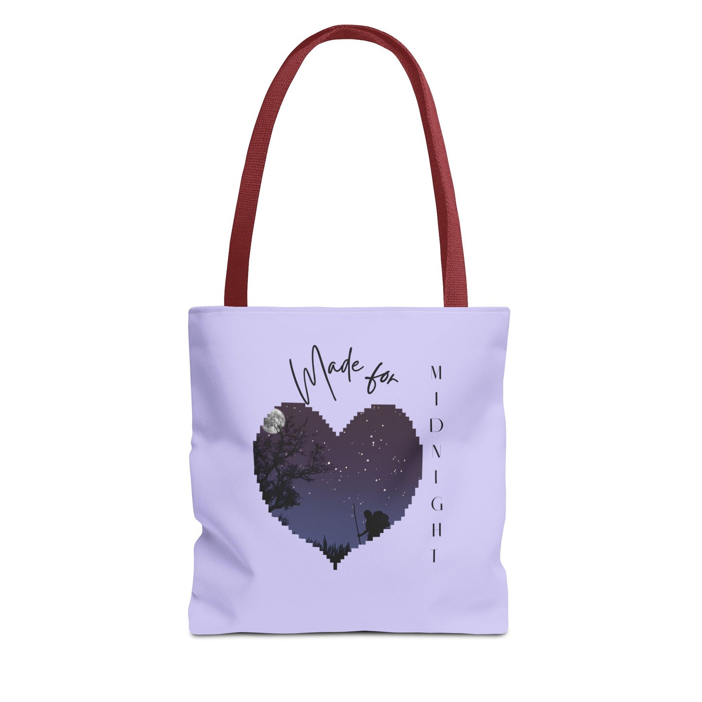 Midnight Heart Tote | Modern, Eco-Friendly Carryall