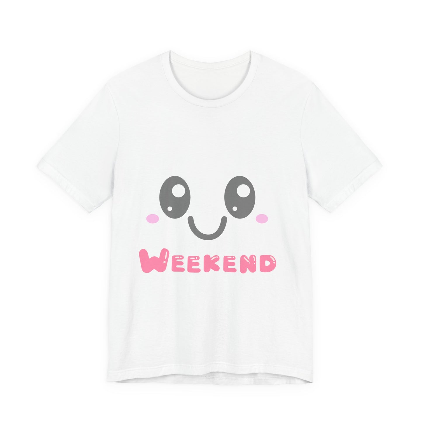 Weekend Kawaii Face T-Shirt