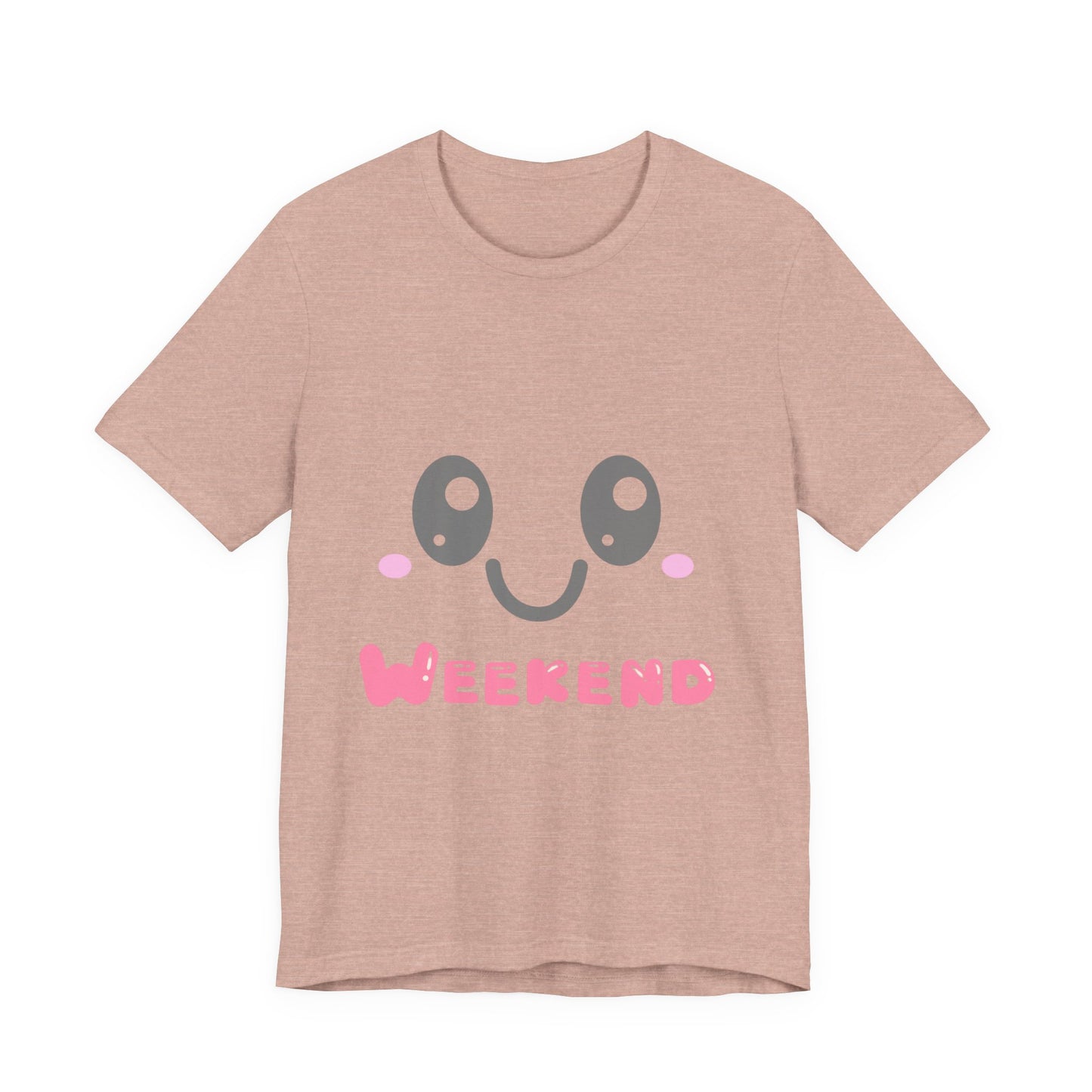 Weekend Kawaii Face T-Shirt