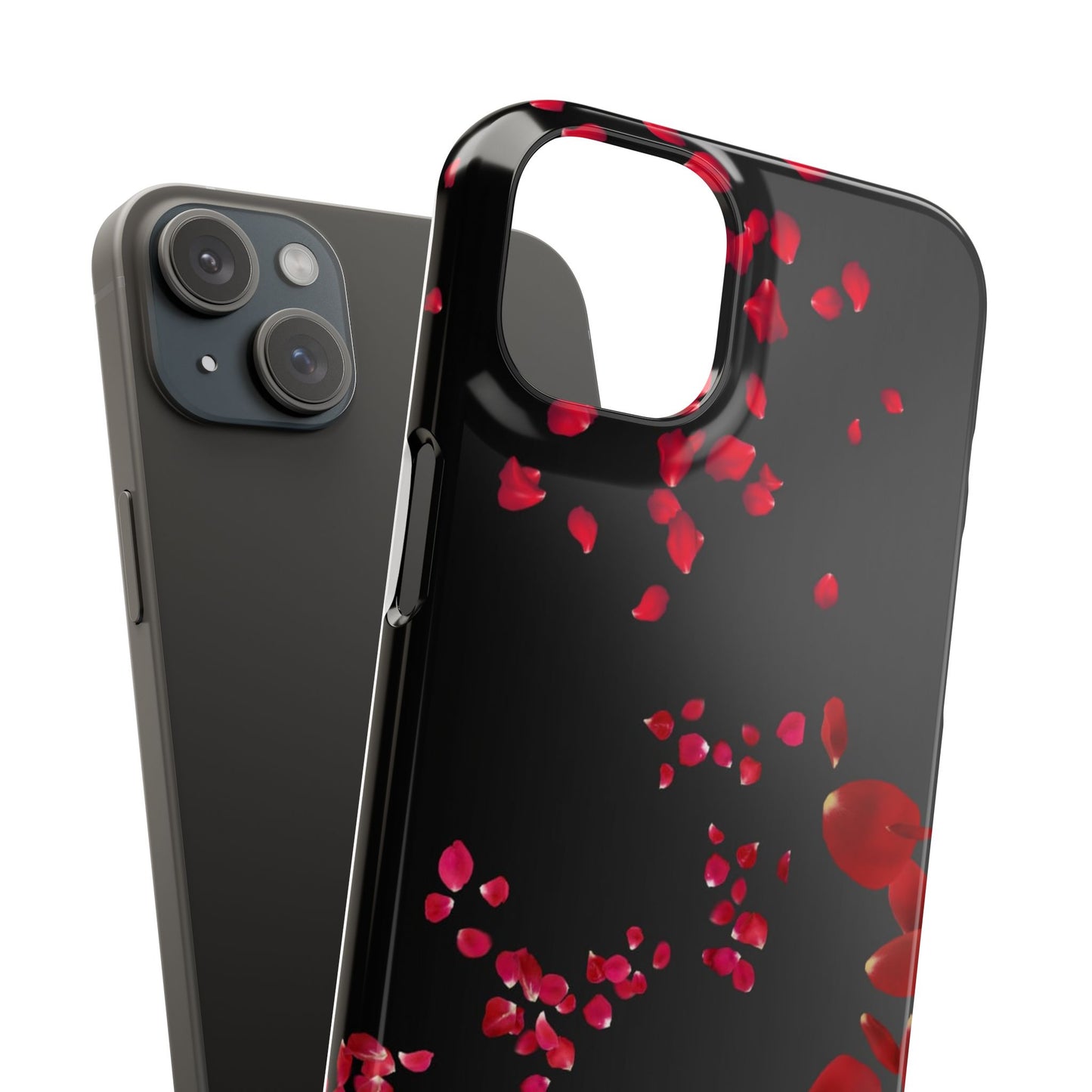 Romantic Floral Phone Case, Snap Case for Lovers, Cute Phone Cover, Gift for Her, Valentine's Day Accessory, Floral Design Snap Cases