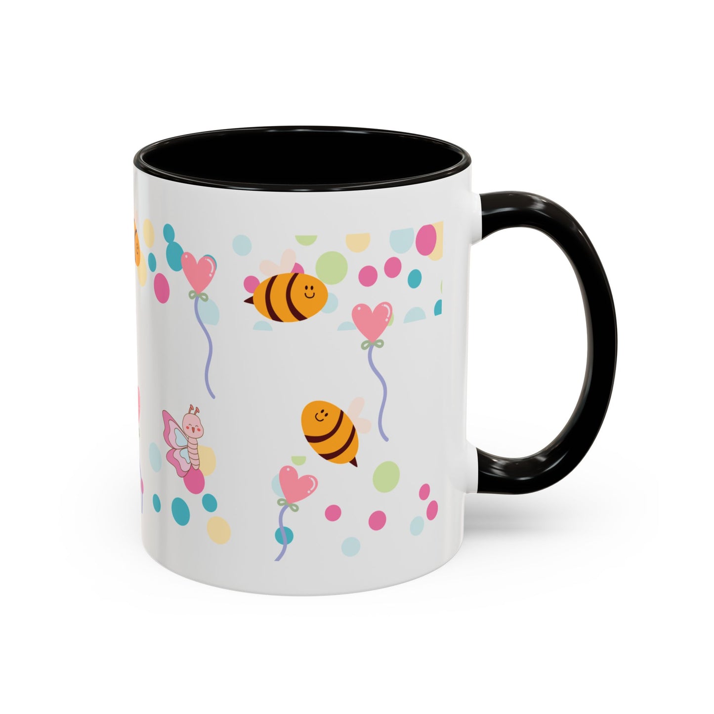 Cute Bee & Fairy Kids’ Mug – Colorful Drinkware