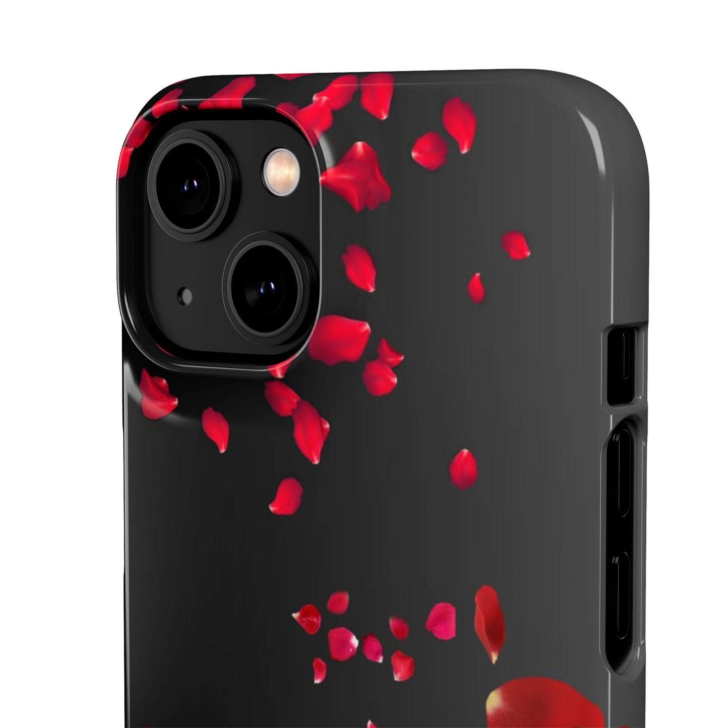Romantic Floral Phone Case, Snap Case for Lovers, Cute Phone Cover, Gift for Her, Valentine's Day Accessory, Floral Design Snap Cases