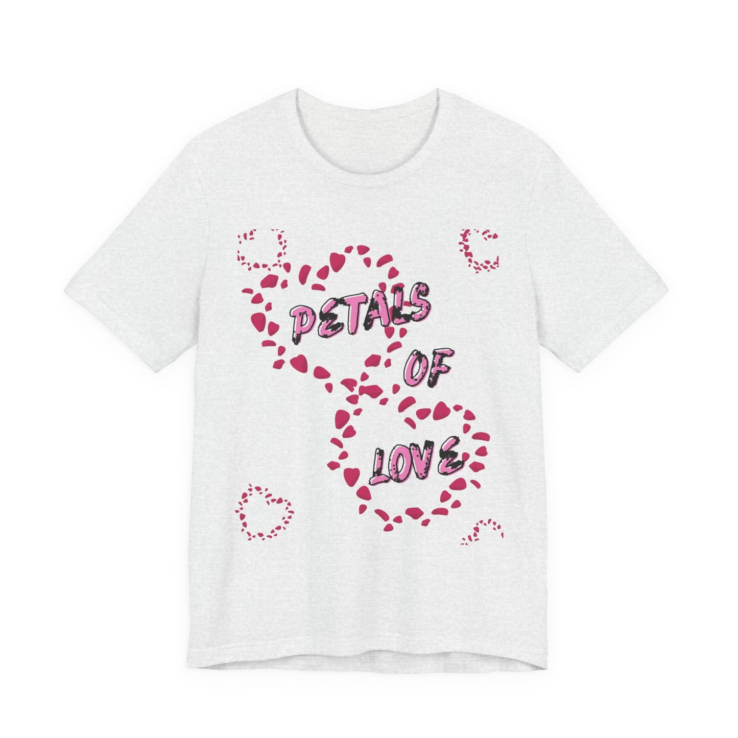 Petals of Love Tee – Floral Graphic Unisex Shirt