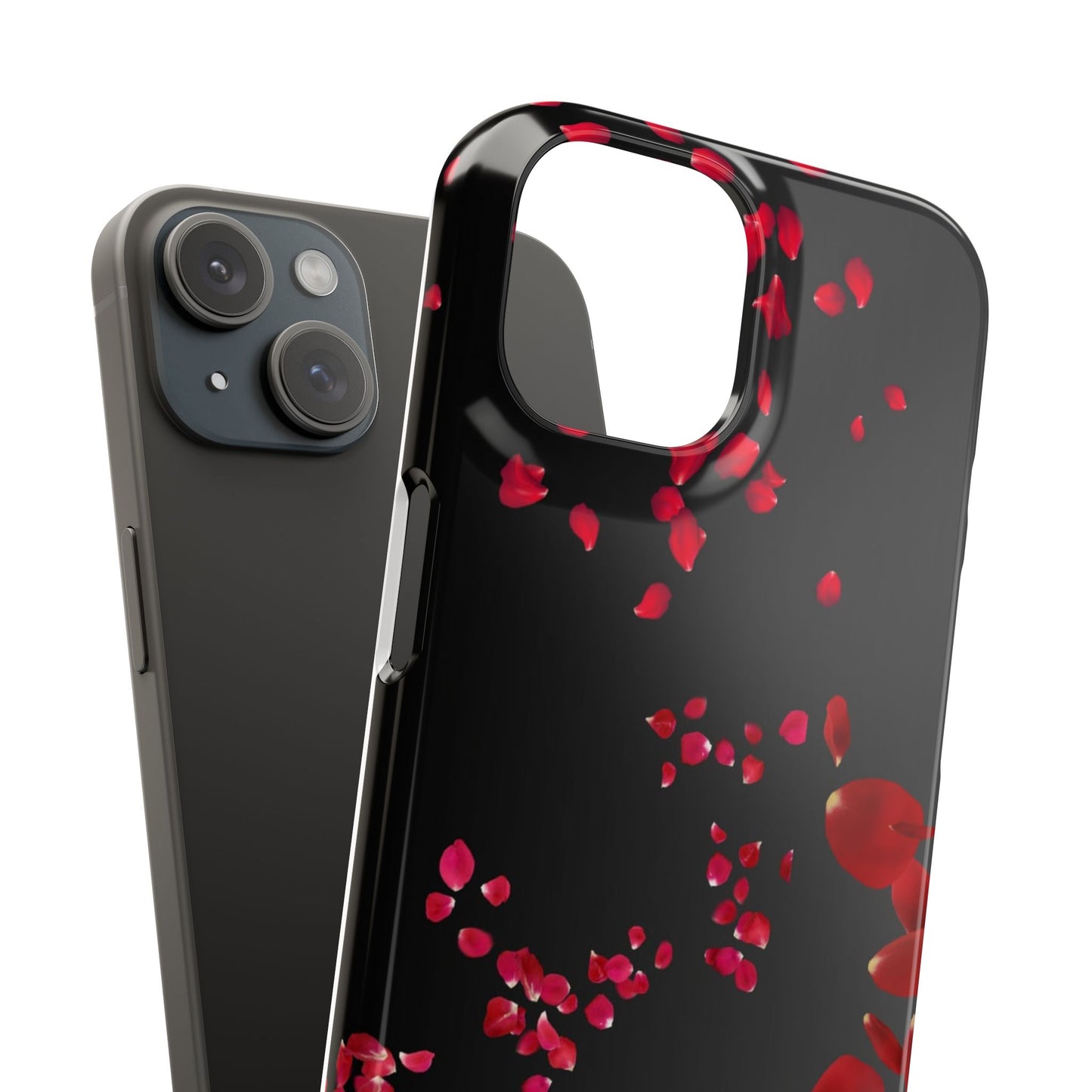 Romantic Floral Phone Case, Snap Case for Lovers, Cute Phone Cover, Gift for Her, Valentine's Day Accessory, Floral Design Snap Cases