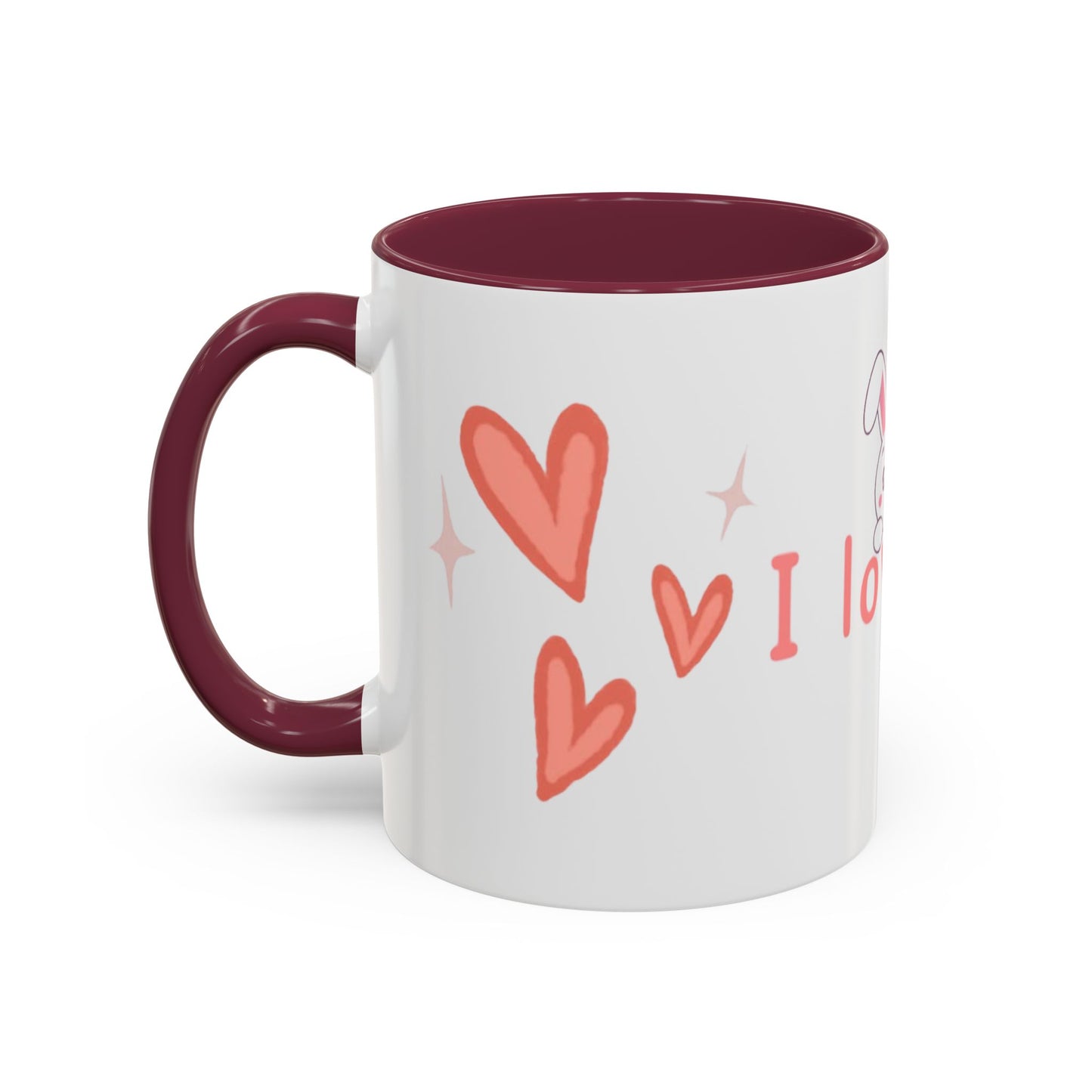 Colorful Bunny Coffee Mug – Sweet Gift for Love & Friendship