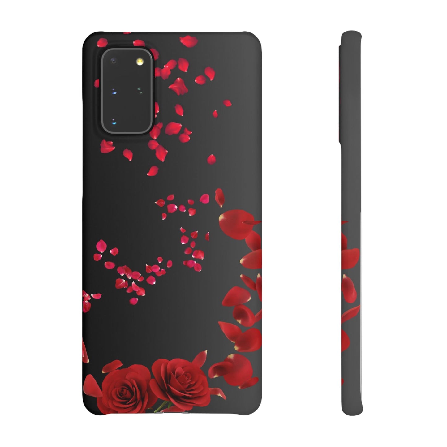 Romantic Floral Phone Case, Snap Case for Lovers, Cute Phone Cover, Gift for Her, Valentine's Day Accessory, Floral Design Snap Cases