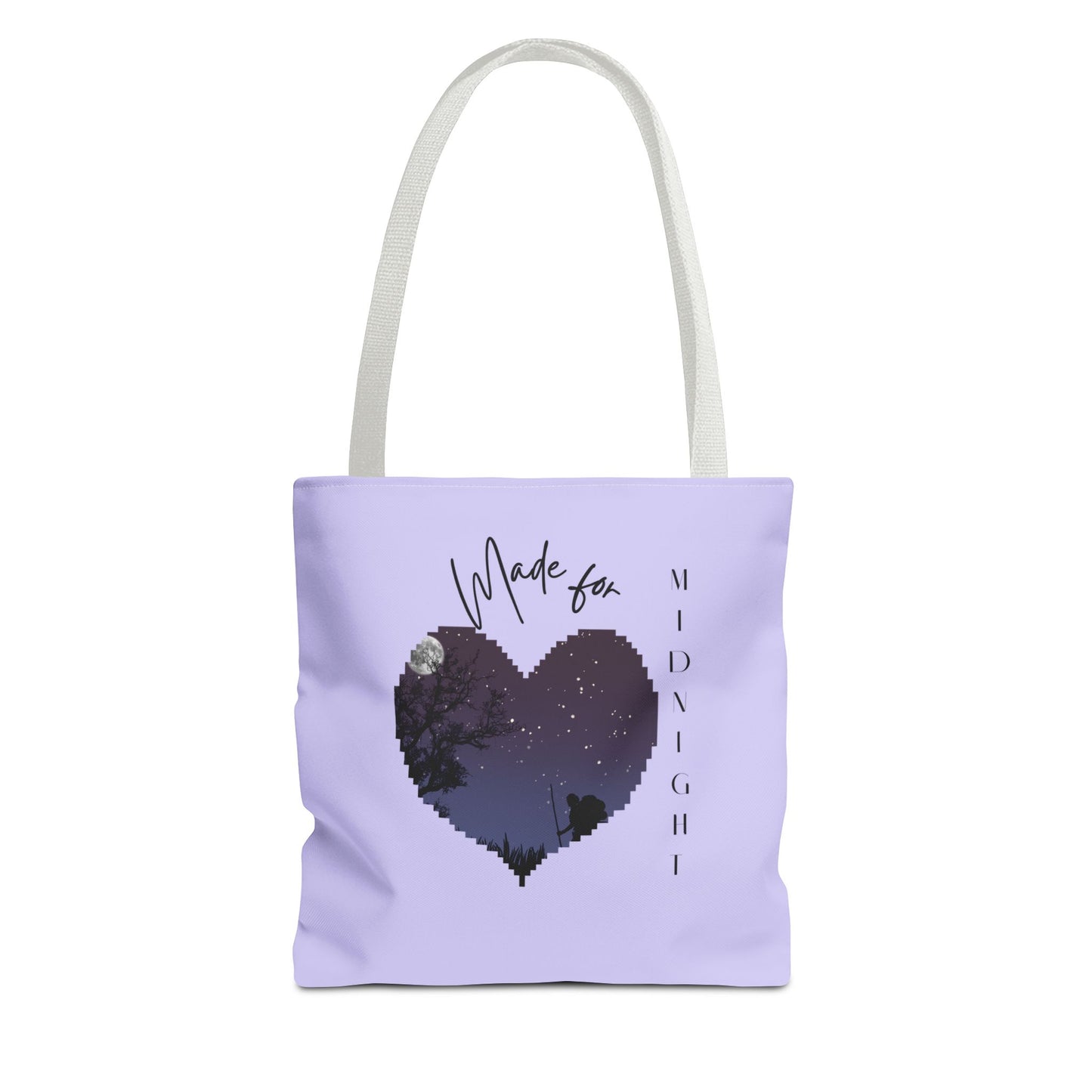 Midnight Heart Tote | Modern, Eco-Friendly Carryall