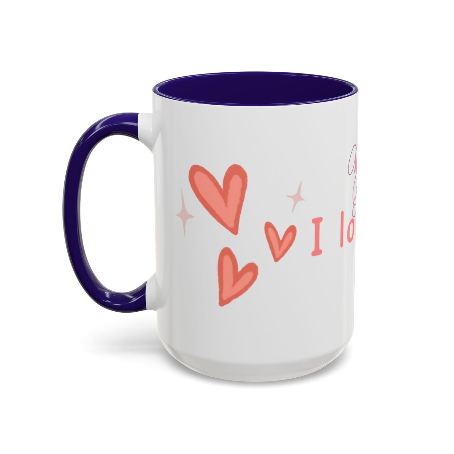 Colorful Bunny Coffee Mug – Sweet Gift for Love & Friendship