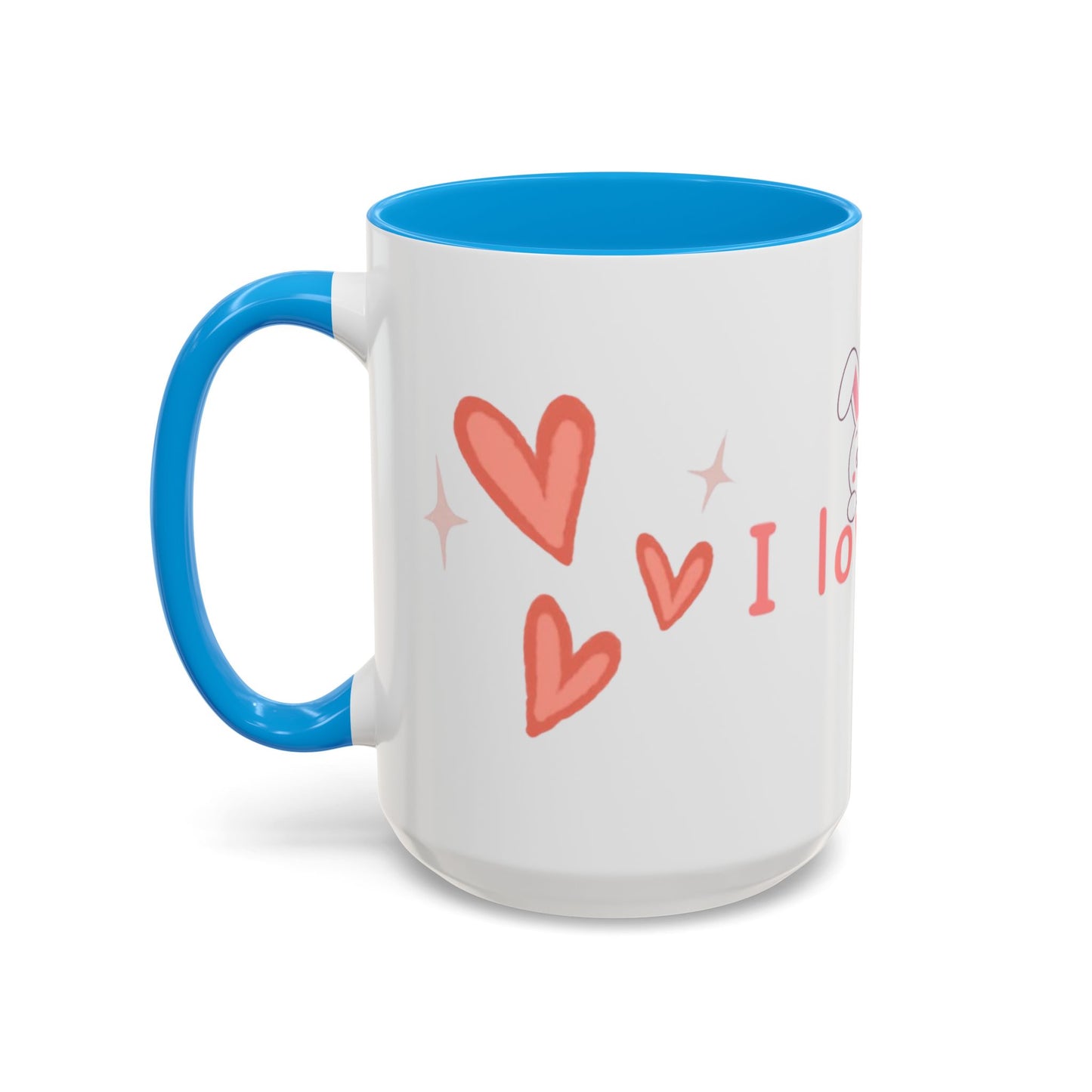 Colorful Bunny Coffee Mug – Sweet Gift for Love & Friendship