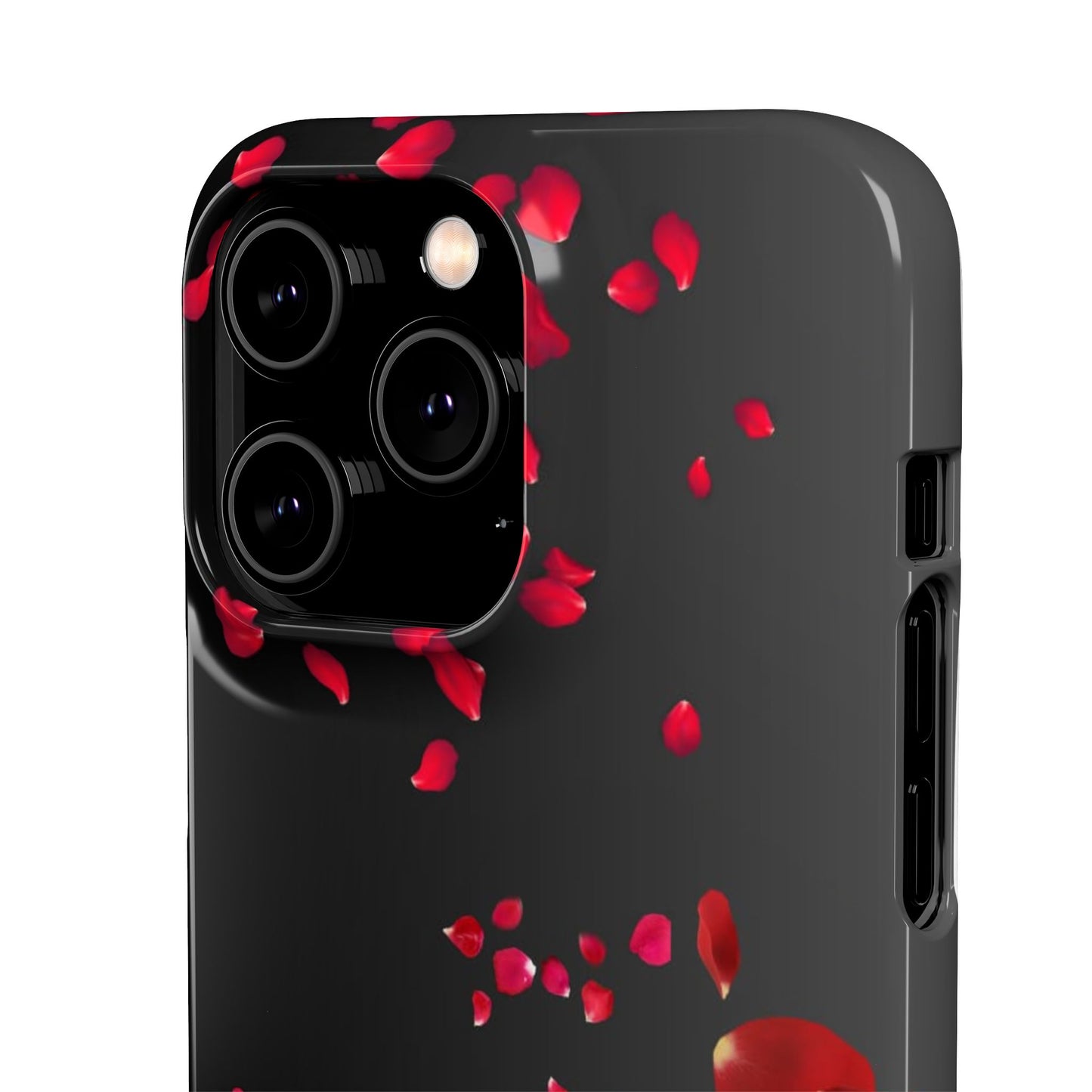 Romantic Floral Phone Case, Snap Case for Lovers, Cute Phone Cover, Gift for Her, Valentine's Day Accessory, Floral Design Snap Cases