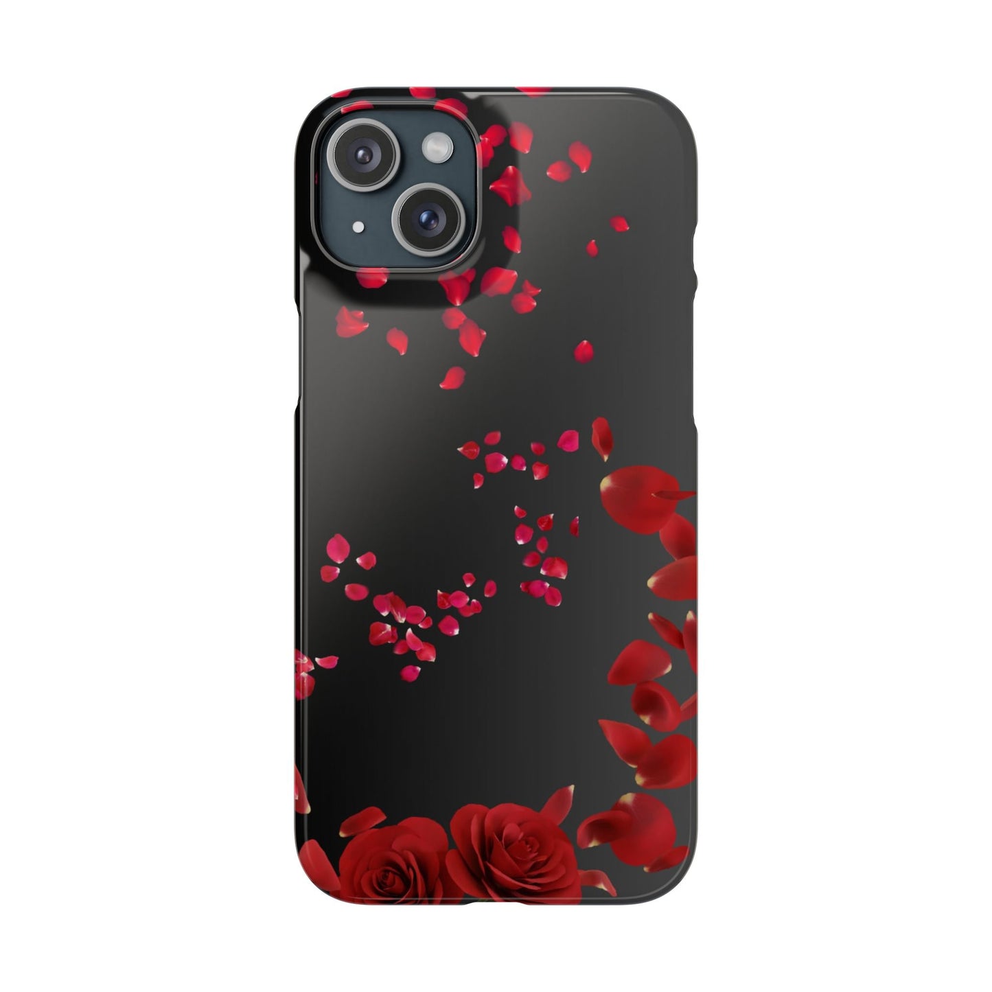 Romantic Floral Phone Case, Snap Case for Lovers, Cute Phone Cover, Gift for Her, Valentine's Day Accessory, Floral Design Snap Cases