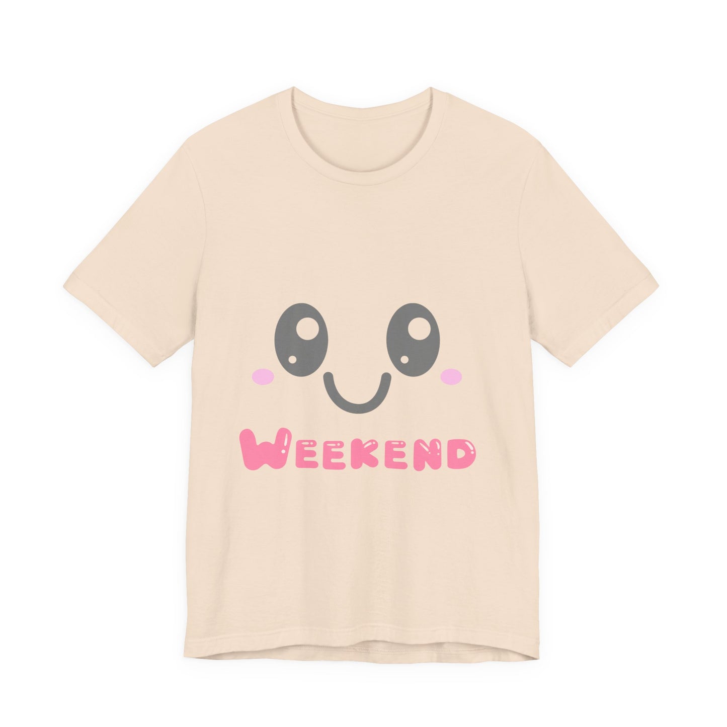 Weekend Kawaii Face T-Shirt