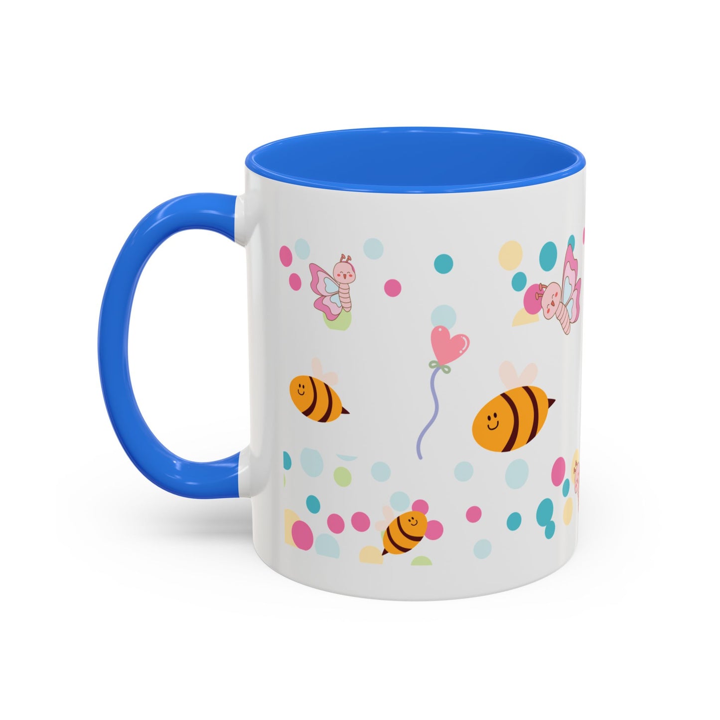 Cute Bee & Fairy Kids’ Mug – Colorful Drinkware