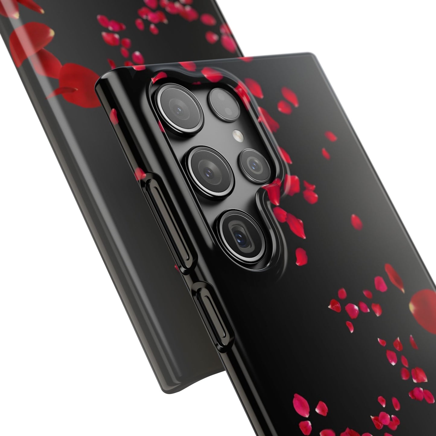 Romantic Floral Phone Case, Snap Case for Lovers, Cute Phone Cover, Gift for Her, Valentine's Day Accessory, Floral Design Snap Cases