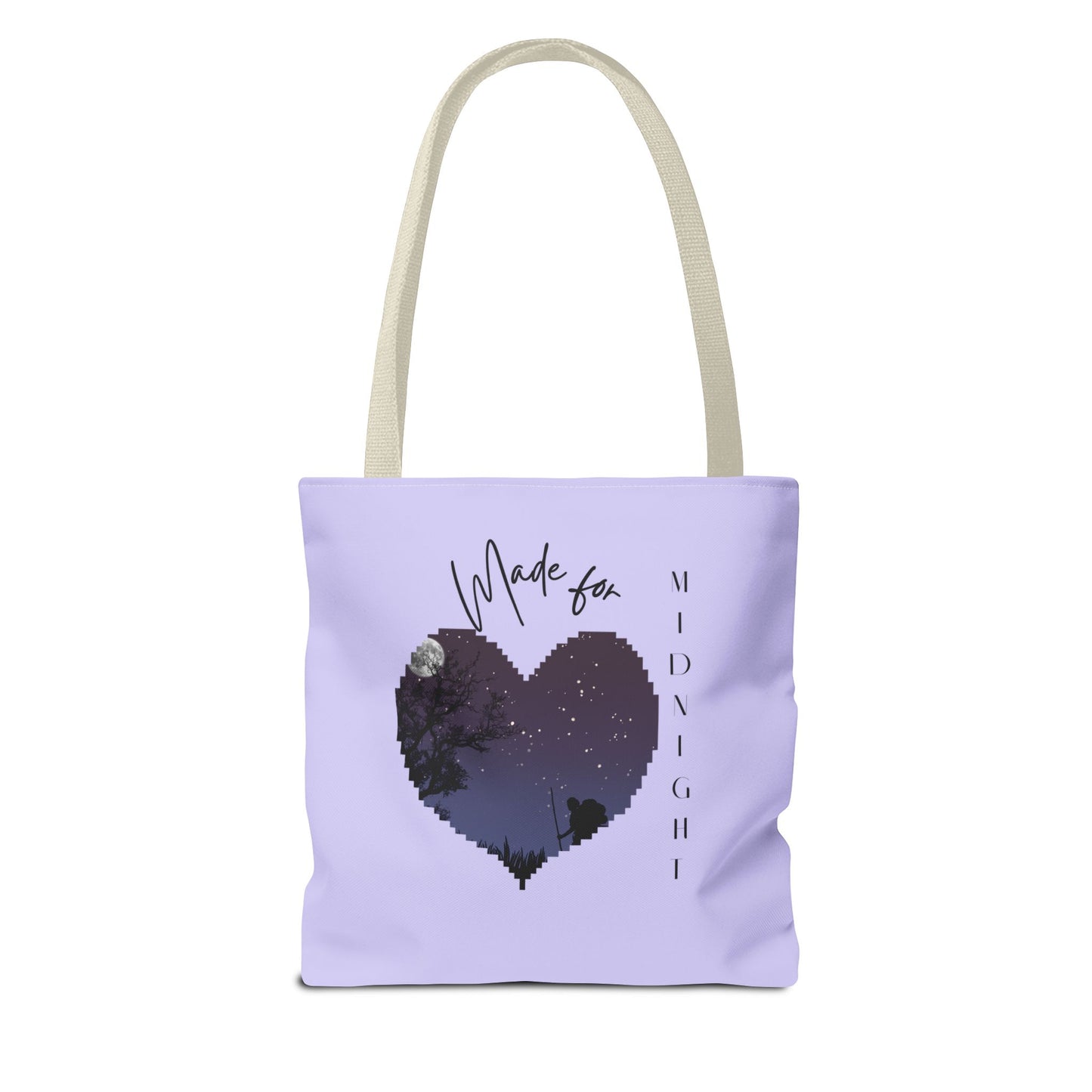 Midnight Heart Tote | Modern, Eco-Friendly Carryall