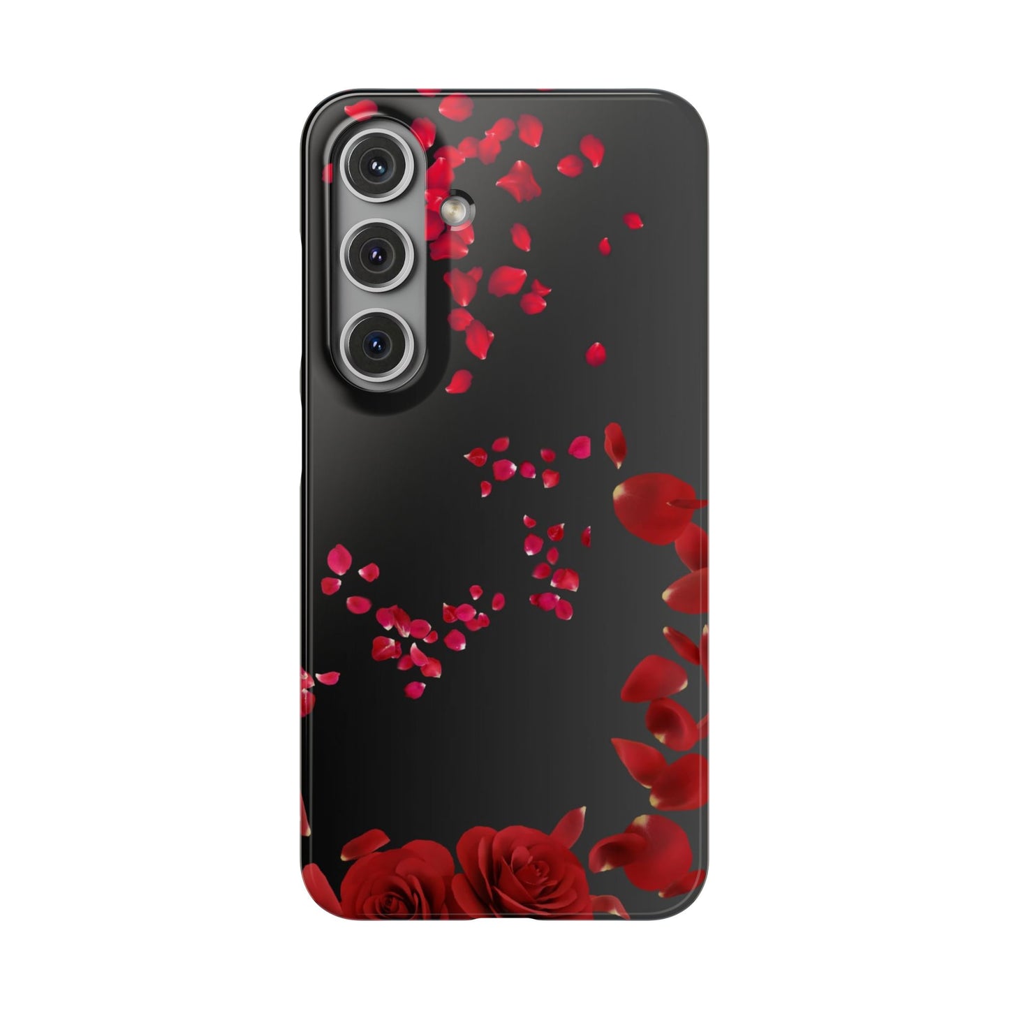 Romantic Floral Phone Case, Snap Case for Lovers, Cute Phone Cover, Gift for Her, Valentine's Day Accessory, Floral Design Snap Cases