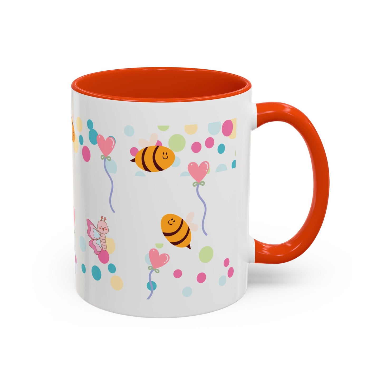 Cute Bee & Fairy Kids’ Mug – Colorful Drinkware