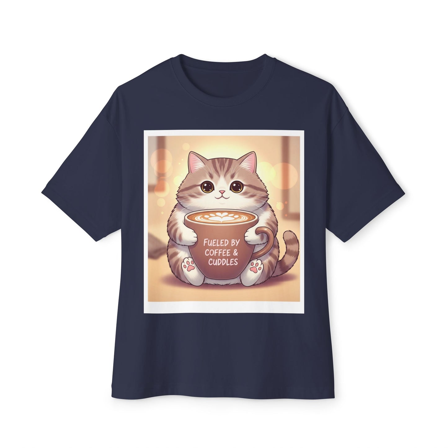 Coffee and Cuddle Unisex Oversized Boxy