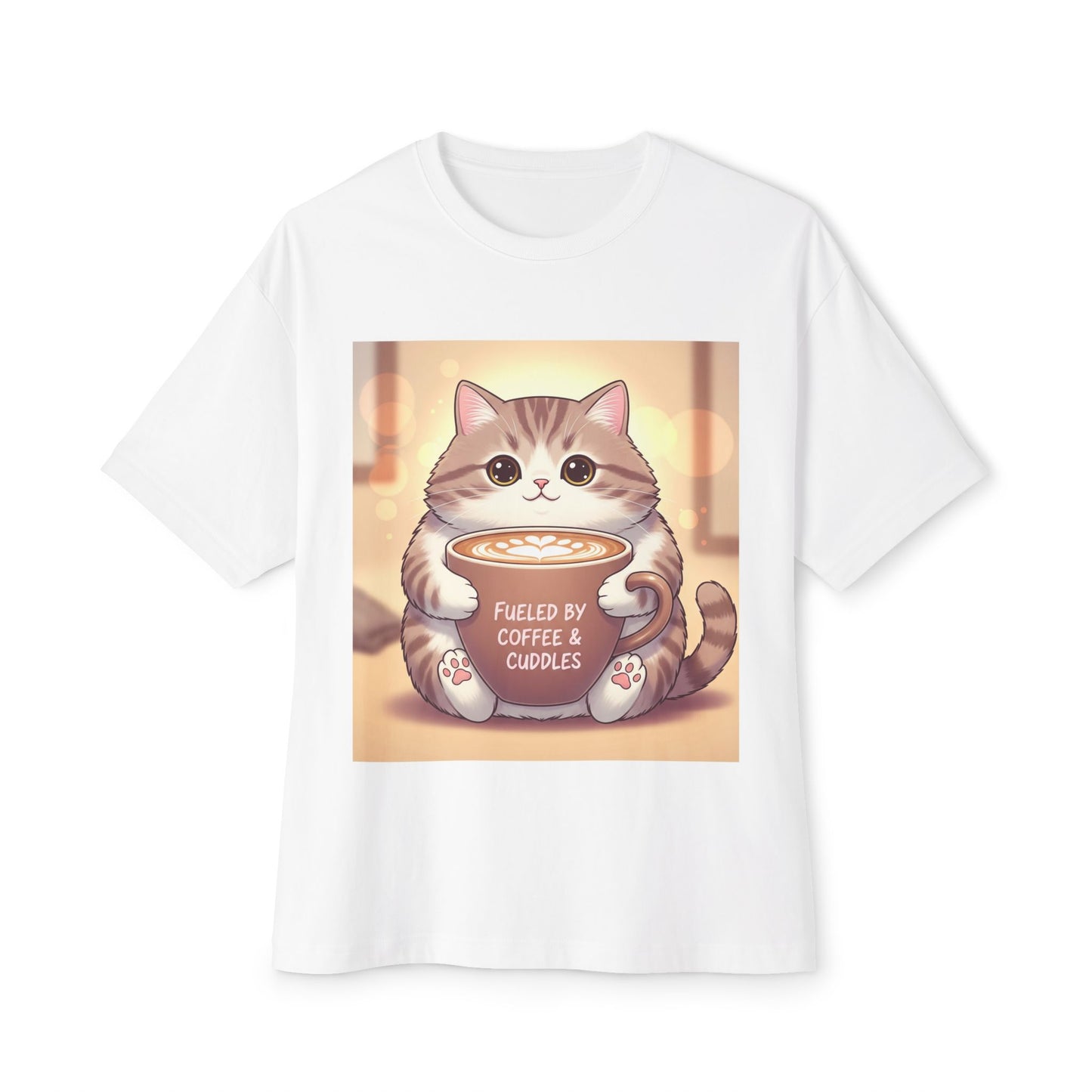 Coffee and Cuddle Unisex Oversized Boxy