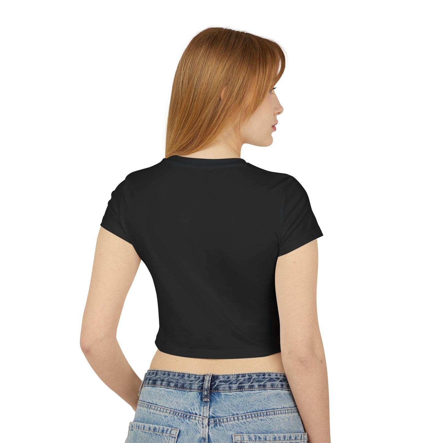 🐱 Born to be Purr-fect – Cute Cat Crop Top Tee