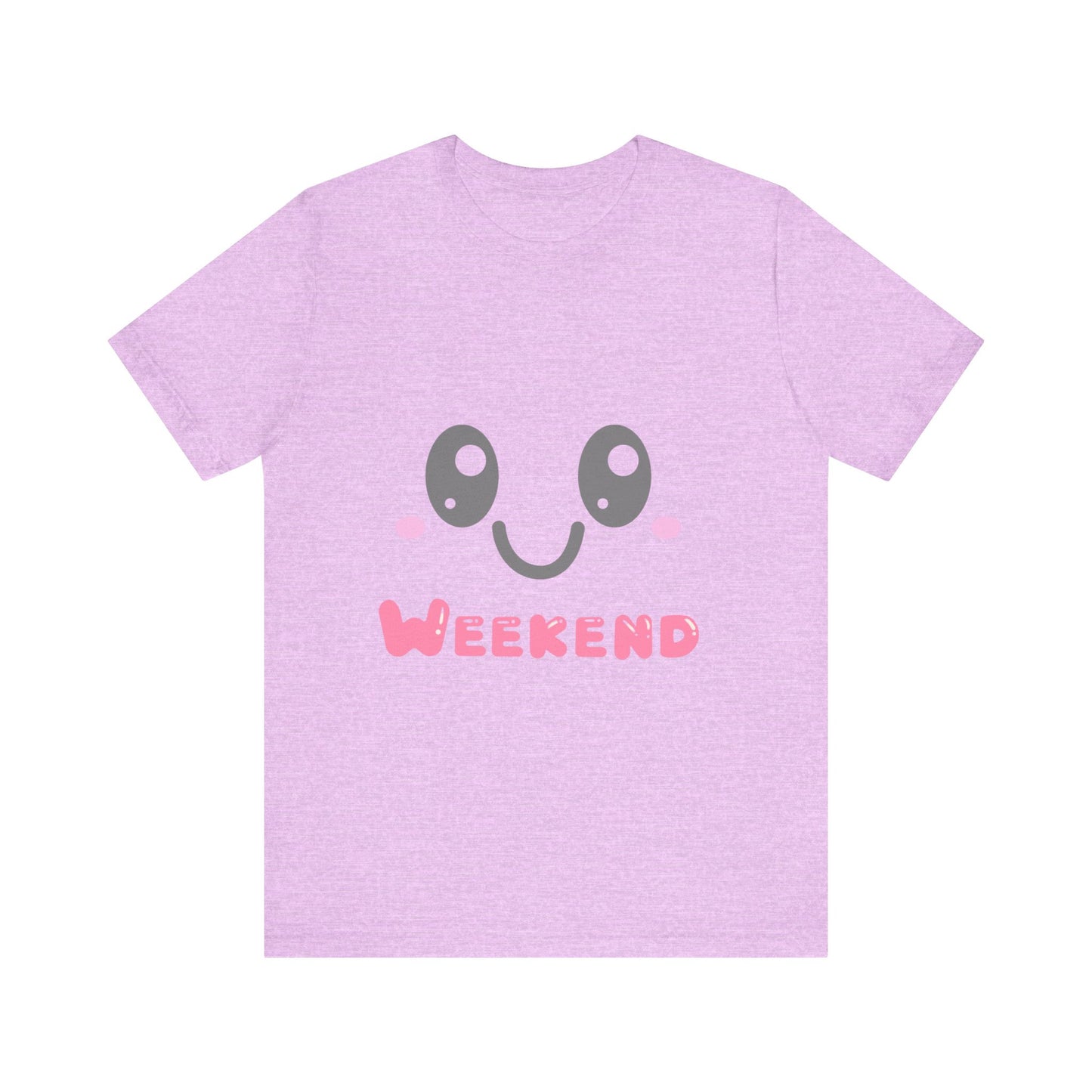 Weekend Kawaii Face T-Shirt