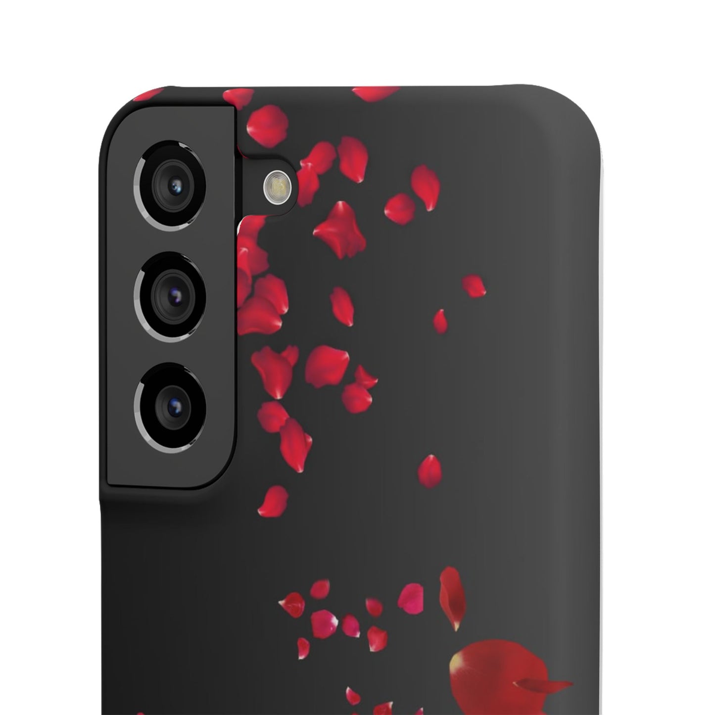 Romantic Floral Phone Case, Snap Case for Lovers, Cute Phone Cover, Gift for Her, Valentine's Day Accessory, Floral Design Snap Cases
