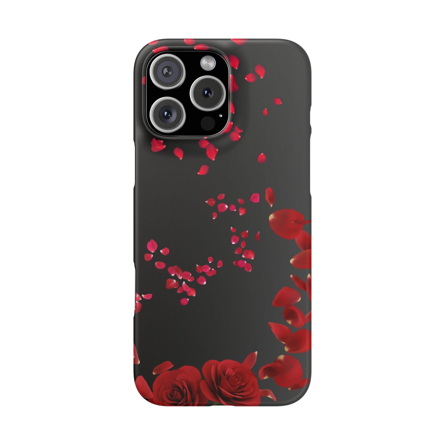Romantic Floral Phone Case, Snap Case for Lovers, Cute Phone Cover, Gift for Her, Valentine's Day Accessory, Floral Design Snap Cases