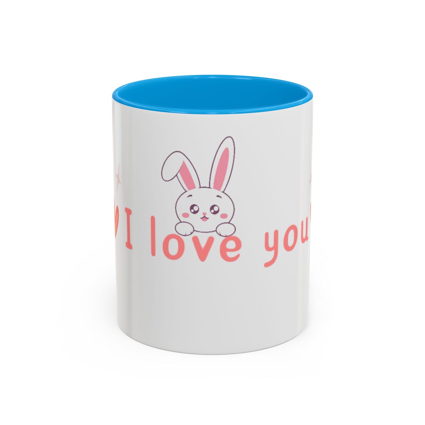 Colorful Bunny Coffee Mug – Sweet Gift for Love & Friendship