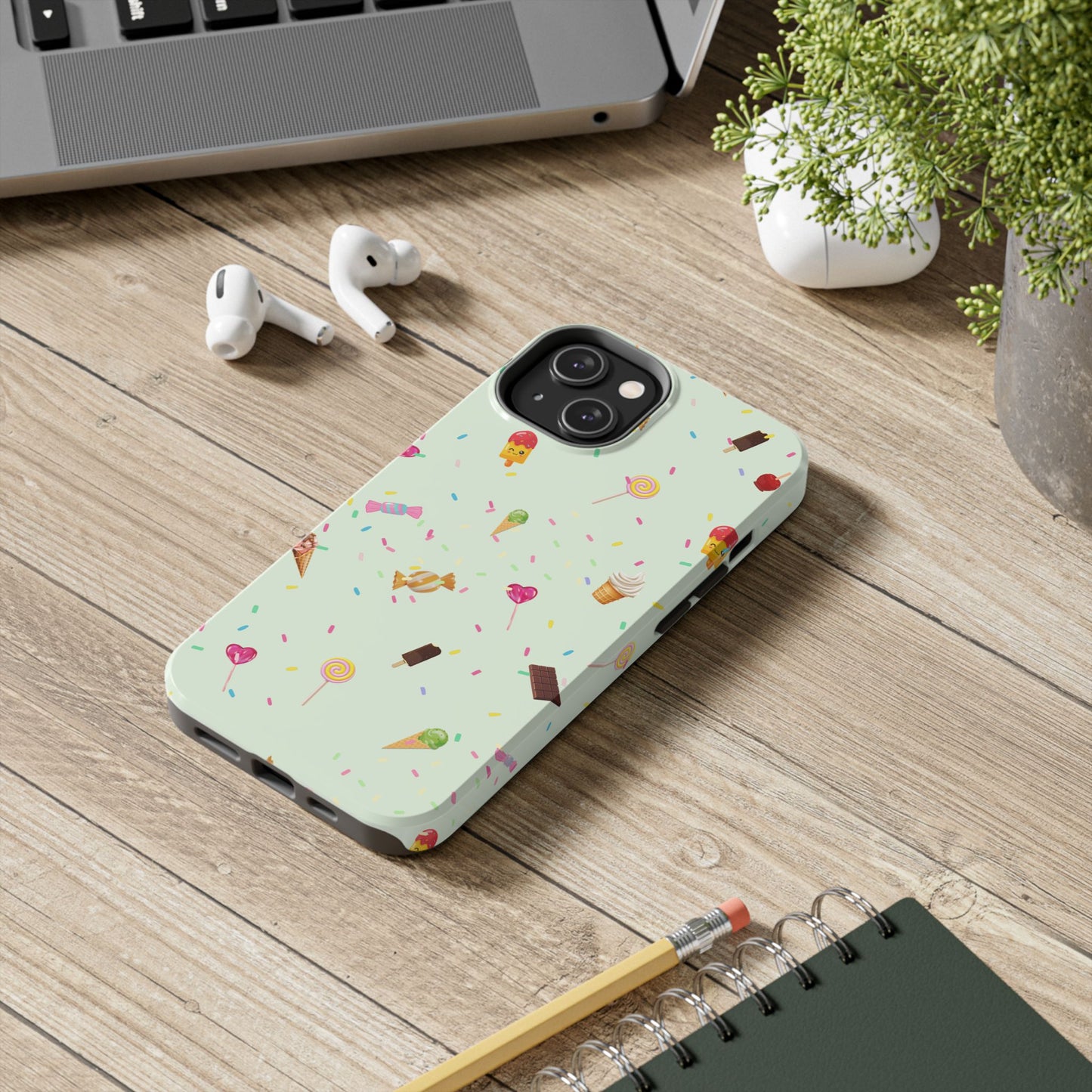 Cute Ice Cream Phone Case – Kawaii iPhone Cover