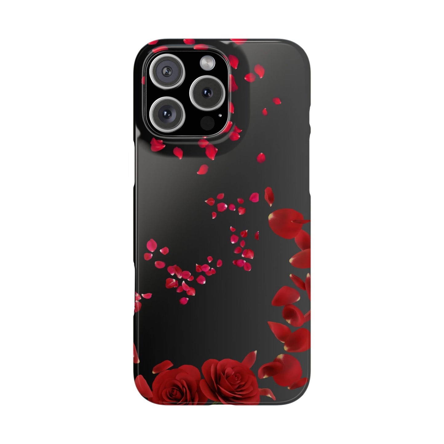 Romantic Floral Phone Case, Snap Case for Lovers, Cute Phone Cover, Gift for Her, Valentine's Day Accessory, Floral Design Snap Cases