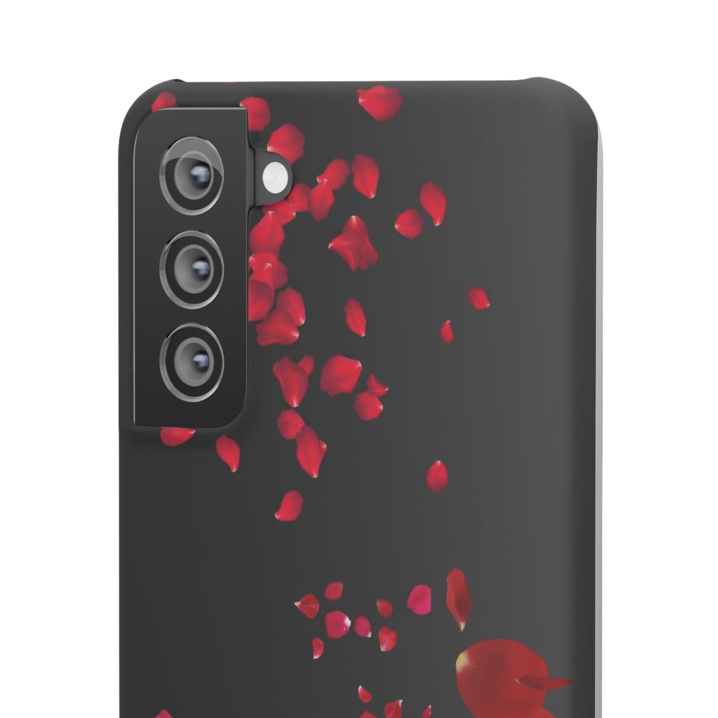 Romantic Floral Phone Case, Snap Case for Lovers, Cute Phone Cover, Gift for Her, Valentine's Day Accessory, Floral Design Snap Cases