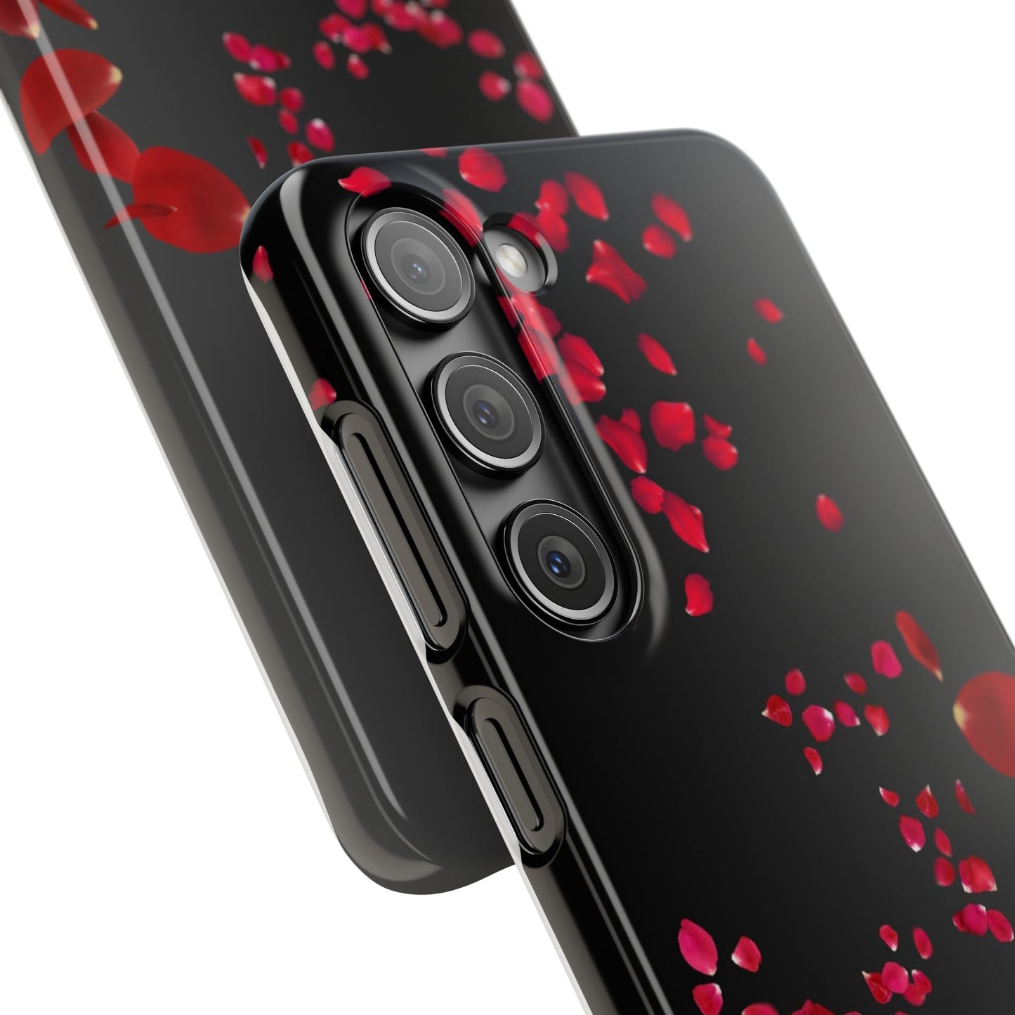 Romantic Floral Phone Case, Snap Case for Lovers, Cute Phone Cover, Gift for Her, Valentine's Day Accessory, Floral Design Snap Cases