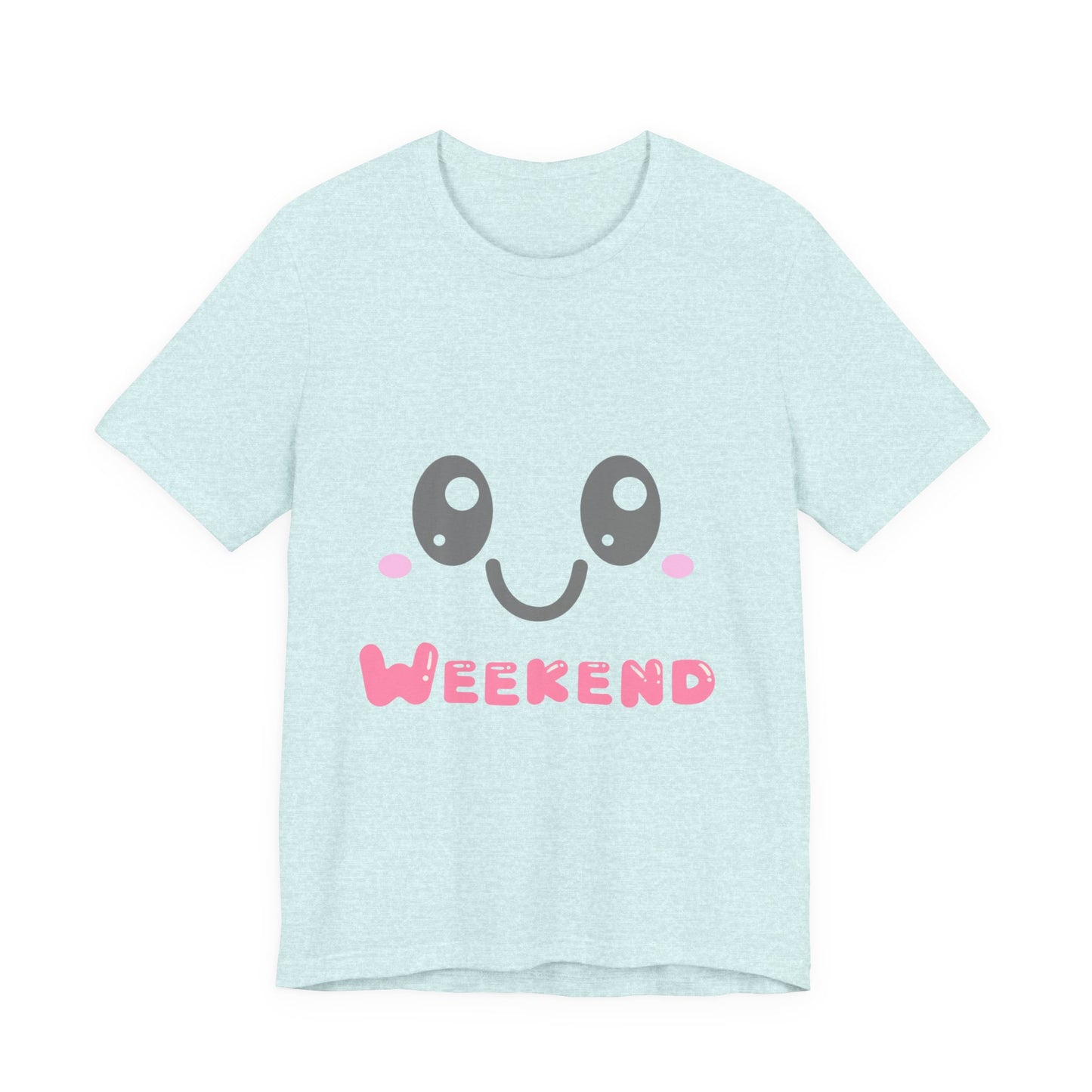 Weekend Kawaii Face T-Shirt