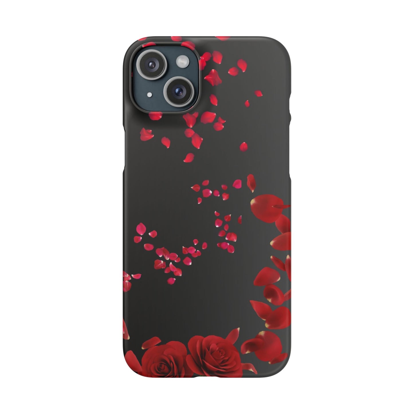 Romantic Floral Phone Case, Snap Case for Lovers, Cute Phone Cover, Gift for Her, Valentine's Day Accessory, Floral Design Snap Cases