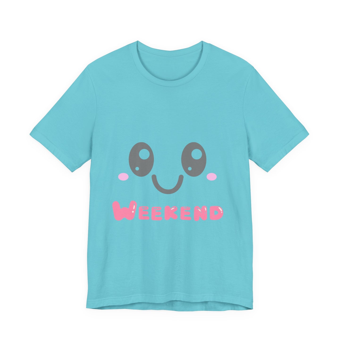 Weekend Kawaii Face T-Shirt