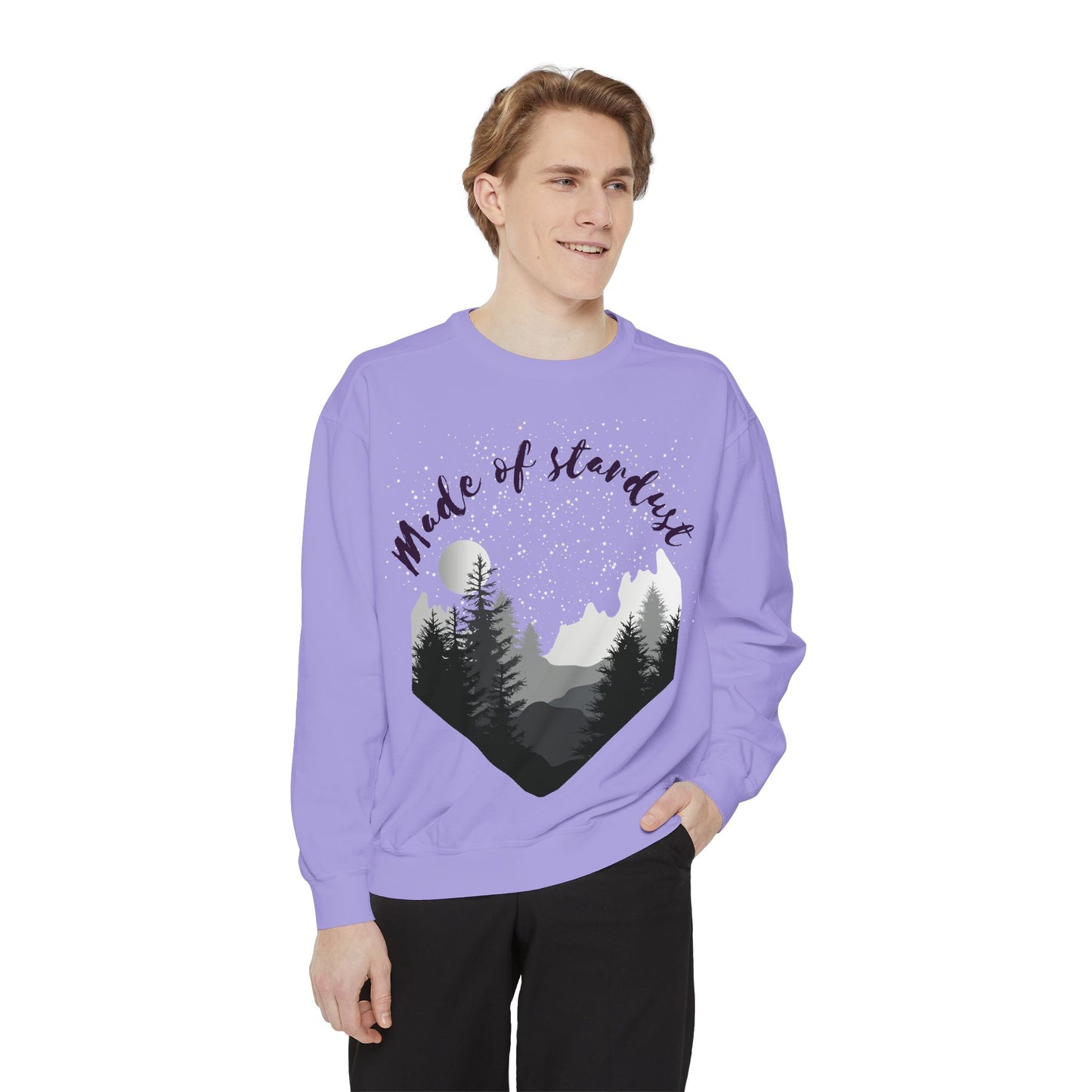 Stardust Sweatshirt, Unisex Sweatshirt, Nature Lover Gift, Comfy Casual Wear