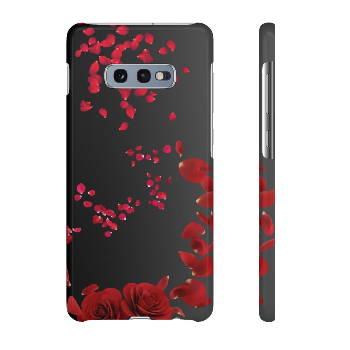 Romantic Floral Phone Case, Snap Case for Lovers, Cute Phone Cover, Gift for Her, Valentine's Day Accessory, Floral Design Snap Cases
