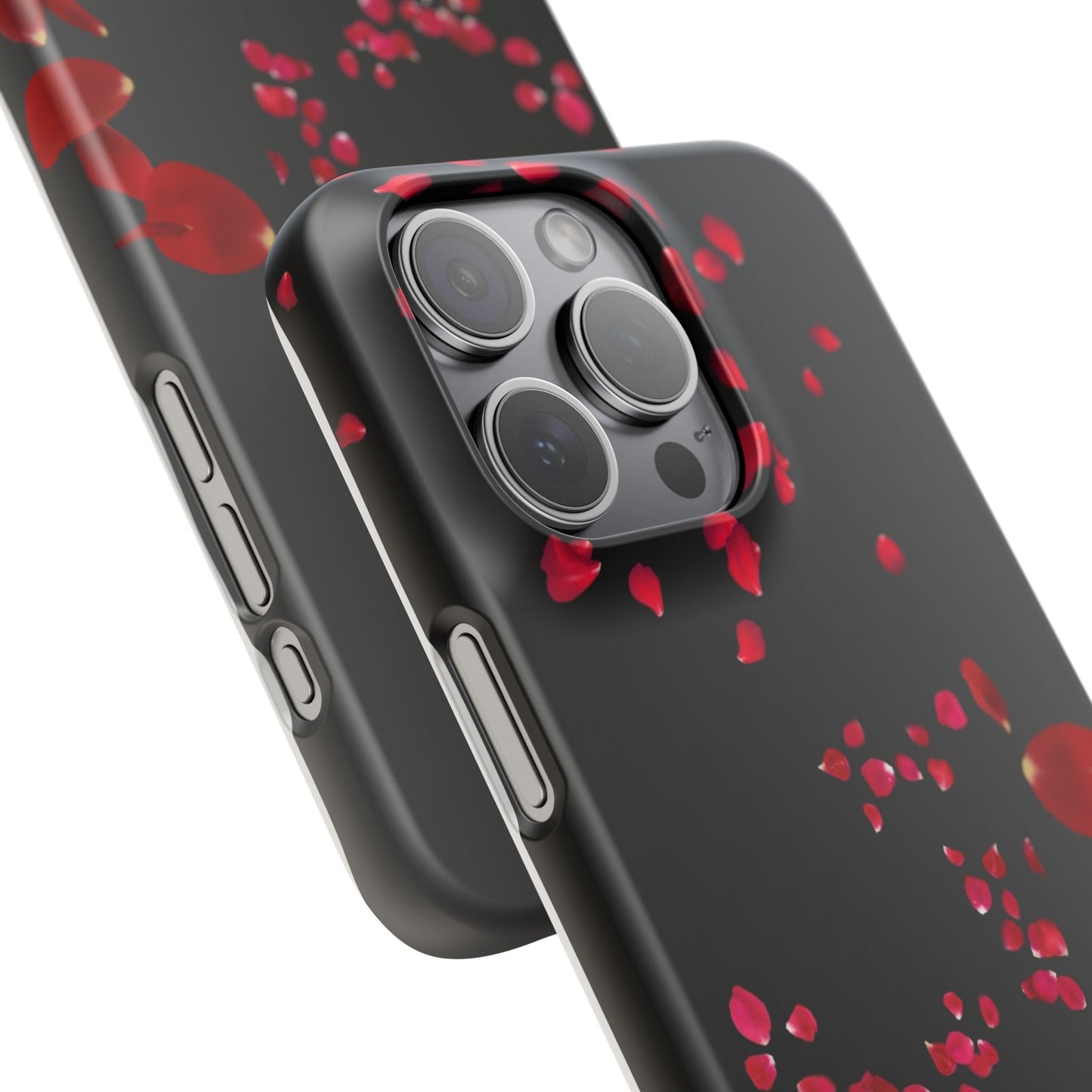 Romantic Floral Phone Case, Snap Case for Lovers, Cute Phone Cover, Gift for Her, Valentine's Day Accessory, Floral Design Snap Cases